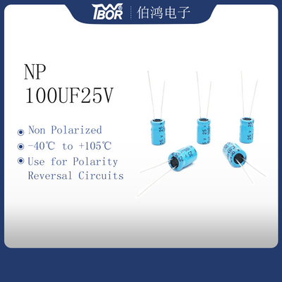 Circuitos bipolares da reversão de polaridade do capacitor eletrolítico 470UF25V da TW BOR