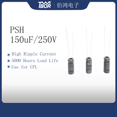 Capacitor largo da temperatura 22X35MM 10uf 250v para a lâmpada de salvaguarda da energia