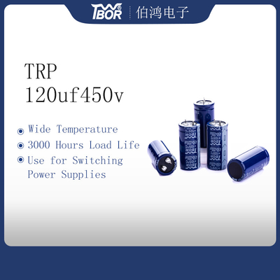 capacidade da substituição do capacitor de 25x30mm 120uF 450V UPS grande