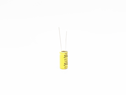 Capacitores de alta frequência 5.6UF400V de ISO9001 RoHS para a luz do diodo emissor de luz