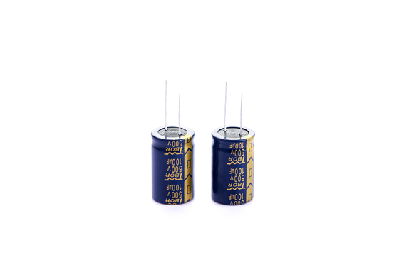 capacitor 22x35mm da luz do diodo emissor de luz 100uF500V