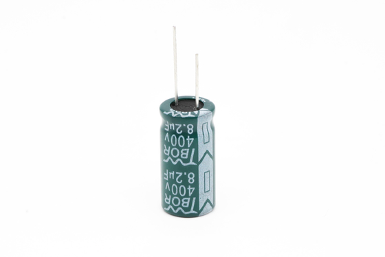 da ondinha alta de alumínio radial dos capacitores eletrolíticos de 8.2uf400v 10x20 capacitor atual