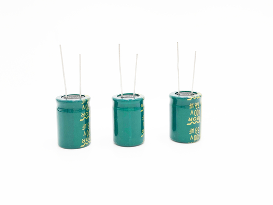 capacitor de alta frequência 68UF400V de 18X25 baixo ESR