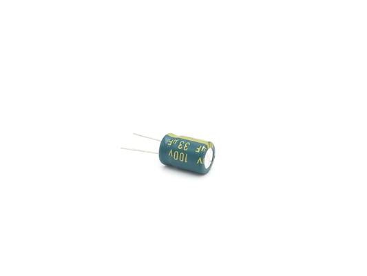 Capacitor eletrolítico de alumínio de alta frequência 10X20mm de 100uF 80V 5000 horas