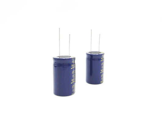 luz larga do diodo emissor de luz do capacitor da temperatura do capacitor eletrolítico de 22X35mm 100UF 500V