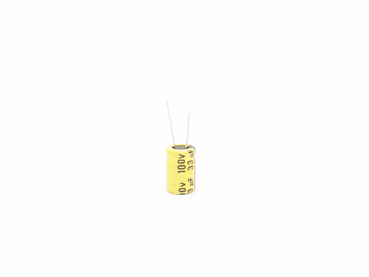 Terminal de alta temperatura do radial do capacitor 8X12mm de SMT 33UF100V