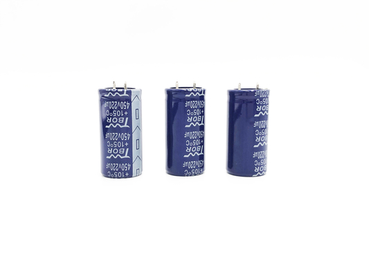 Capacitor eletrolítico de alta tensão de 220UF 450V 3000 horas de longa vida