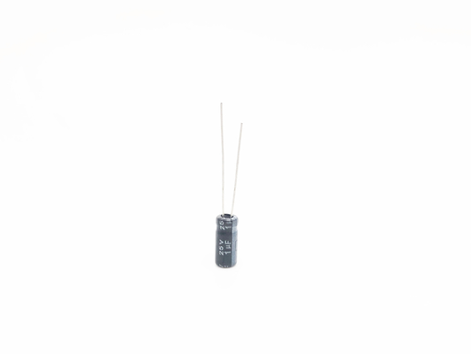 Capacitores eletrolíticos 1UF25V 5X11mm da ligação radial de ISO9001 RoHS