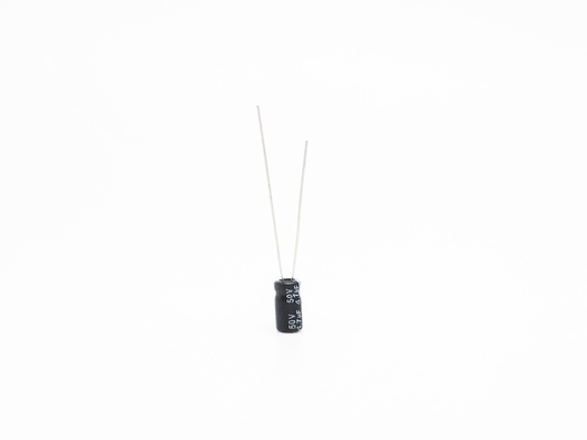 Capacitores 4.7UF50V eletrolíticos diminutos 2000 horas de capacitor da longa vida