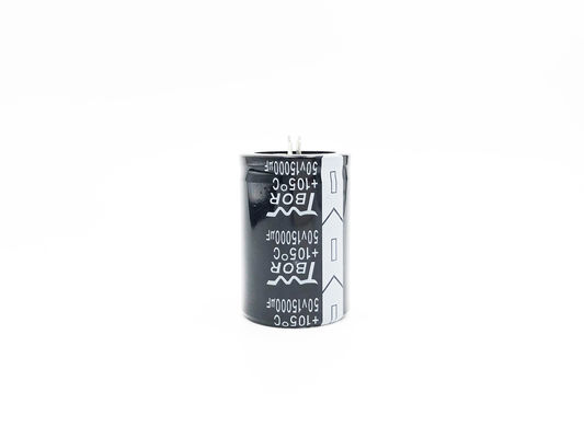 Capacitor eletrolítico 35X50MM de alta tensão preto 15000UF 50V