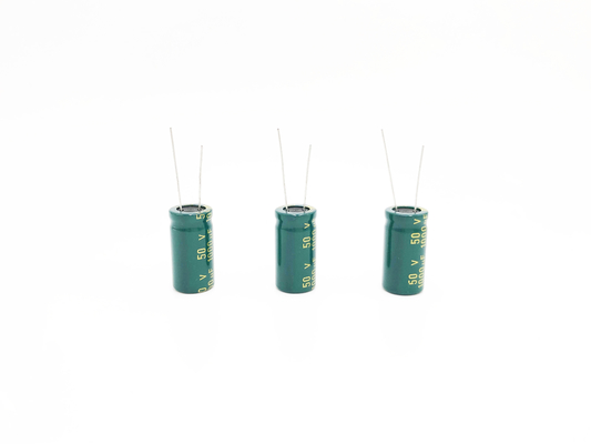 capacitor 1000 F de alta frequência da luz do diodo emissor de luz de 13X25mm capacitor de 50 volts