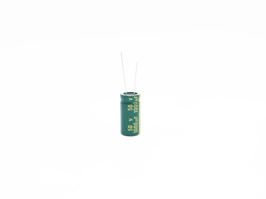 capacitor 1000 F de alta frequência da luz do diodo emissor de luz de 13X25mm capacitor de 50 volts