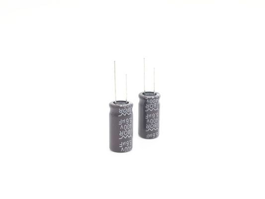 Capacitor atual da ondinha 5.6UF400V alta 8000 horas de capacitor da longa vida CFL
