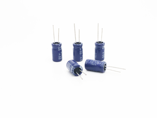 capacitor de alta frequência 6.3X11MM ISO9001 de 33uF50V baixo ESR