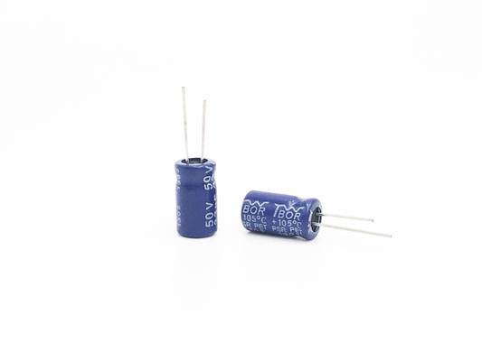 capacitor de alta frequência 6.3X11MM ISO9001 de 33uF50V baixo ESR