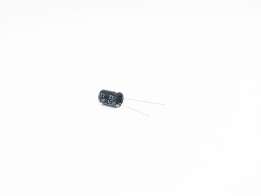ISO14001 capacitor diminuto 47UF 63V 8X12MM Al Electrolytic Capacitor