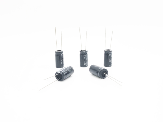 Capacitores eletrolíticos de alumínio radiais diminutos 1500UF 16V