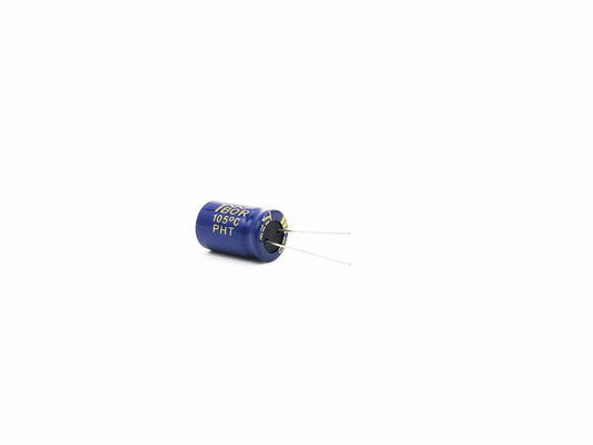Capacitor eletrolítico de alumínio azul 13X20mm de 330UF 80V 10000 horas de longa vida