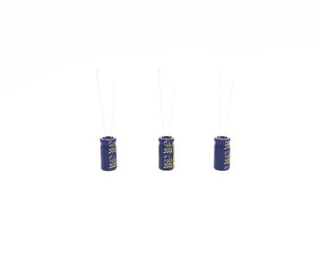 Ligação de alumínio do radial do capacitor eletrolítico 8x10mm de 1UF 400V baixa ESR