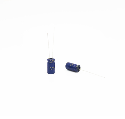 Ligação de alumínio do radial do capacitor eletrolítico 8x10mm de 1UF 400V baixa ESR