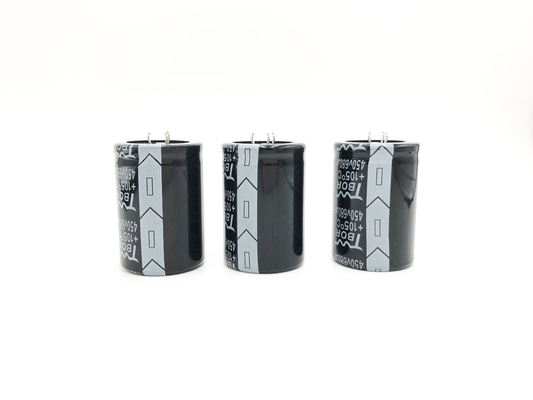 Pressão larga da temperatura do capacitor de 680UF450V 35X60MM UPS no capacitor
