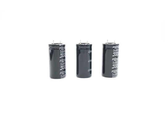 Pressão larga preta da temperatura no capacitor 450v 220uf TW BOR