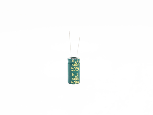 Capacitor 13x16mm do de alta capacidade RAP 47uf 200v para a luz do diodo emissor de luz