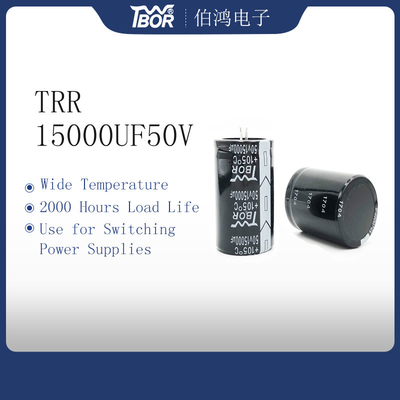 Capacitor largo da longa vida do capacitor 15000UF50V de UPS da temperatura