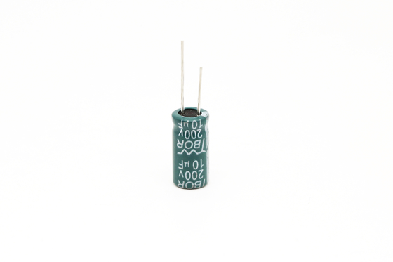 Capacitores eletrolíticos da ligação radial eletrônica do reator 10x16mm 10uf 200v