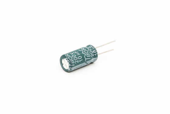 Capacitores eletrolíticos da ligação radial eletrônica do reator 10x16mm 10uf 200v