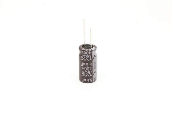corrente alta eletrolítica da ondinha dos capacitores 10x16mm do radial de 5.6uF 400v