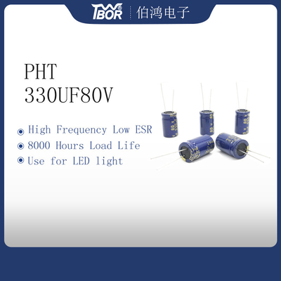 capacitor 470UF80V eletrolítico radial de 16x20MM