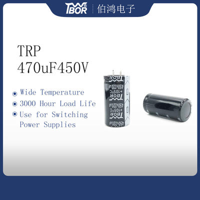 Capacitor 470uF 450V de 35X50MM UPS para a fonte de alimentação de comutação