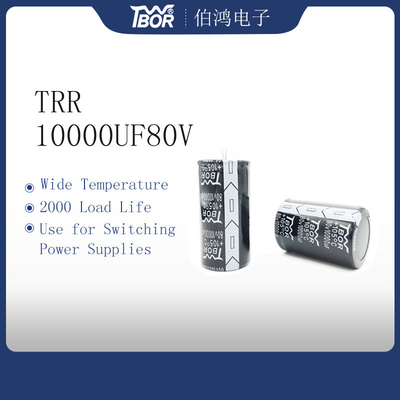 Pressão no capacitor de comutação 10000UF 80V 35X70MM da fonte de alimentação de UPS