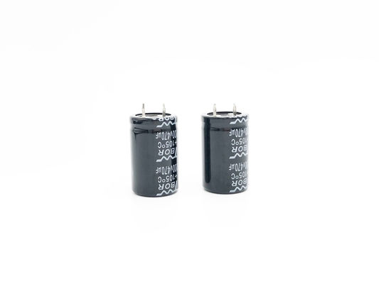 Pressão de 25X30MM no capacitor de comutação da fonte de alimentação do capacitor 470UF200V