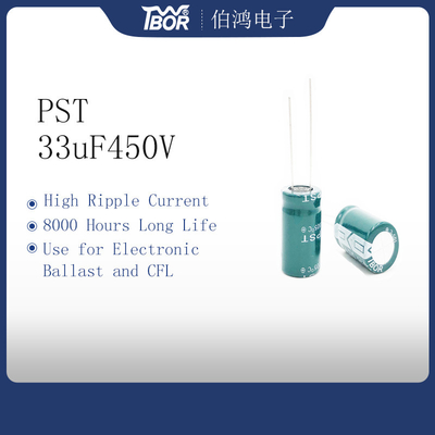 Capacitor atual 33uF 450V da ondinha alta da TW BOR