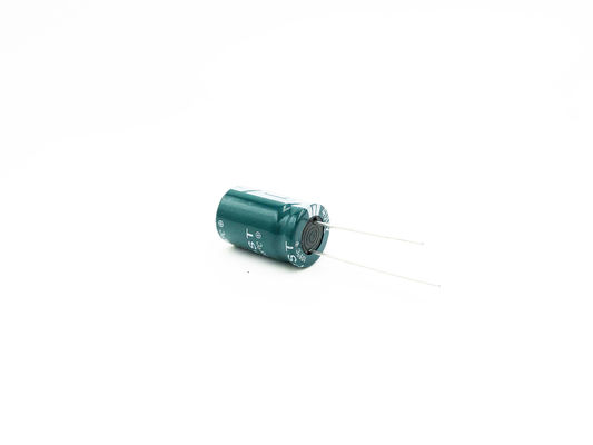 O capacitor verde do inversor de CFL 100uF450V 8000 horas carrega a vida