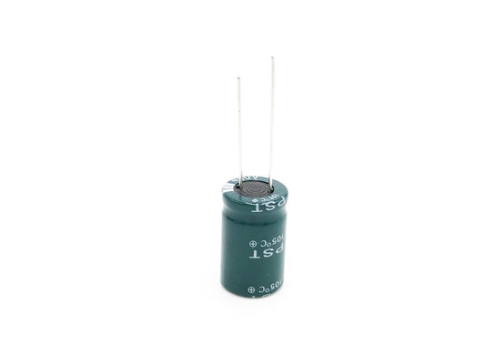 O capacitor verde do inversor de CFL 100uF450V 8000 horas carrega a vida