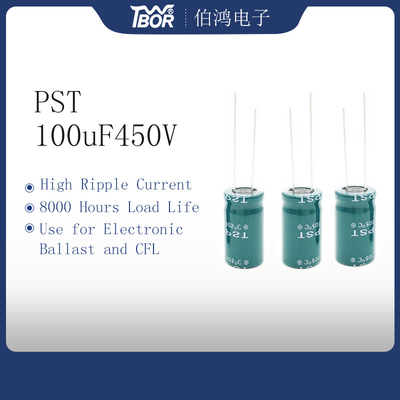 capacitor 100uF 450V do inversor de 22x40mm