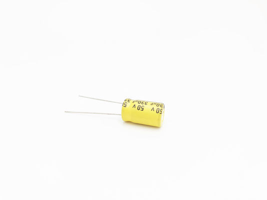 capacitor da luz do diodo emissor de luz de 13x20mm 2000 horas de capacitor de 330UF 50V
