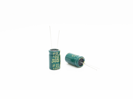 Capacitor eletrolítico de alta tensão 10X20MM do RAP 33UF250V 5000 horas