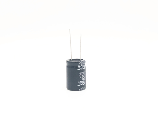 Do capacitor de alta temperatura dos circuitos de 150UF250V 18x25mm poder fotovoltaico