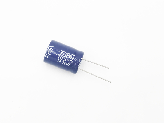 capacitor do interruptor de alimentação do capacitor eletrolítico ISO9001 de 18x25mm Ridial