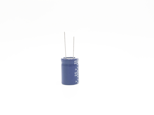 capacitor do interruptor de alimentação do capacitor eletrolítico ISO9001 de 18x25mm Ridial