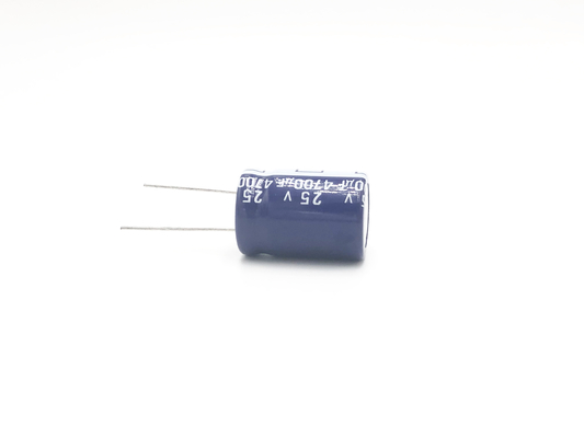 capacitor do interruptor de alimentação do capacitor eletrolítico ISO9001 de 18x25mm Ridial